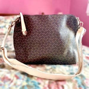 Brown crossbody purse